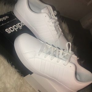 White on white adidas